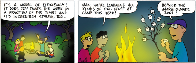 campfire story comic cartoon