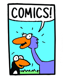 Ron Ruelle comics cartoons