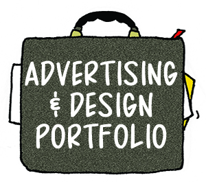 Ron Ruelle advertising design portfolio